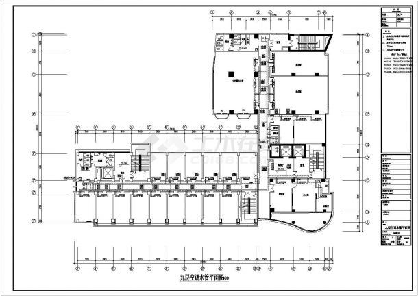 宜昌某十五层办公楼蓄冰系统全套设计施工图-图二