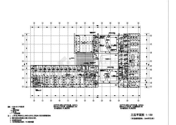 [上海]21814㎡五层多功能办公楼给排施工图-图二