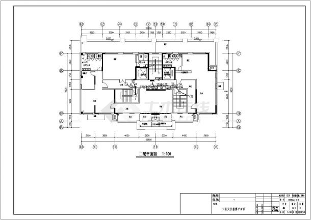 [湖南]120000㎡十六层商住楼弱电系统施工图纸（含15栋地下室）-图一
