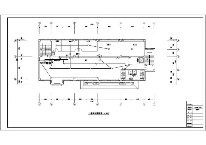 [新疆]某七层交通设施售票楼消防系统施工图纸_图1