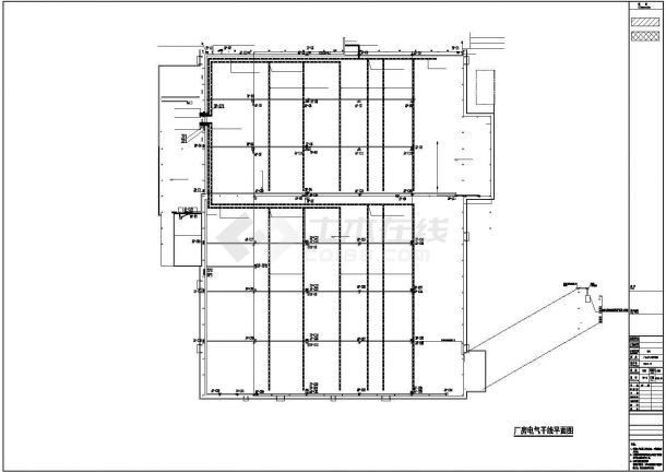 [四川]24118㎡三层大型工厂项目强电系统施工图纸（含气动）-图一