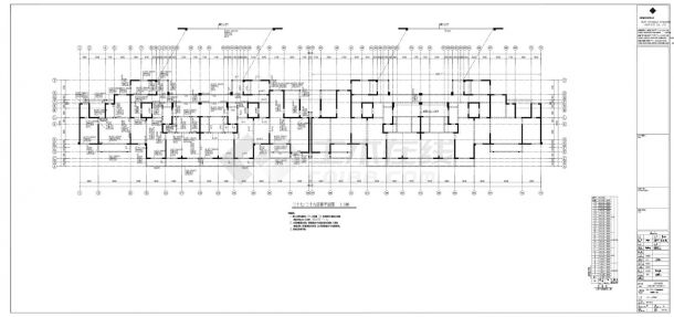 29层剪力墙住宅楼结构施工图1JG（二版）CAD-图二