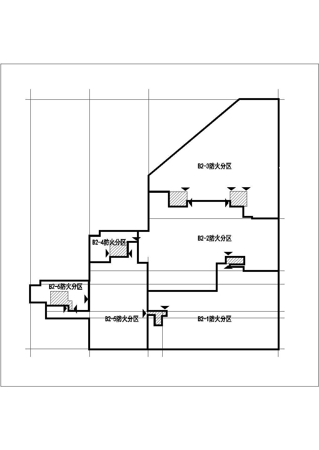 [广东]高层商住楼空调通风防排烟系统设计施工图（机房设计）