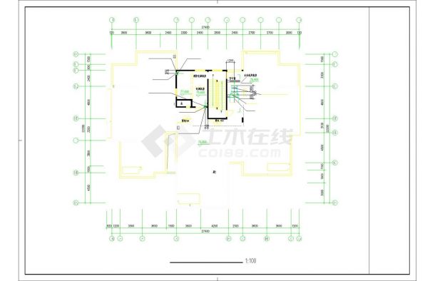 [浙江]七层大型住宅小区通风防排烟系统设计施工图（人防设计）-图一