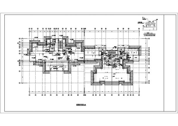 [江西]31层住宅小区通风防排烟系统设计施工图-图一
