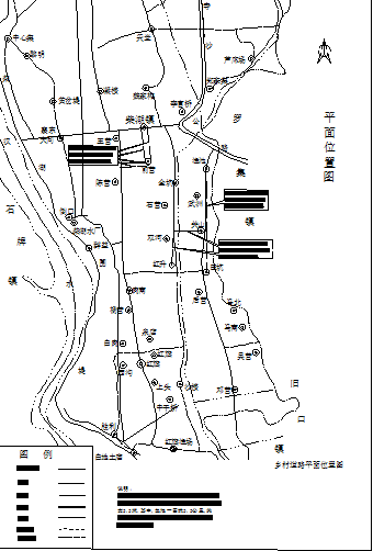 某地区乡村公路可行性设计规划图纸_图1