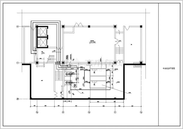 [浙江]四层会展中心空调通风及防排烟系统设计施工图（含消防设计）-图一