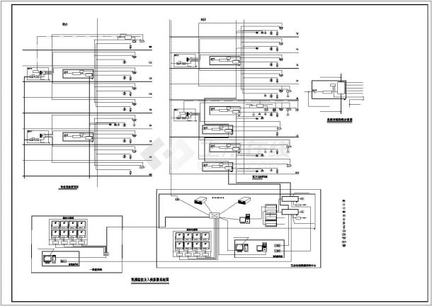 [安徽]12层高级经济管理部门强弱电施工图纸（智能化弱电系统）-图二