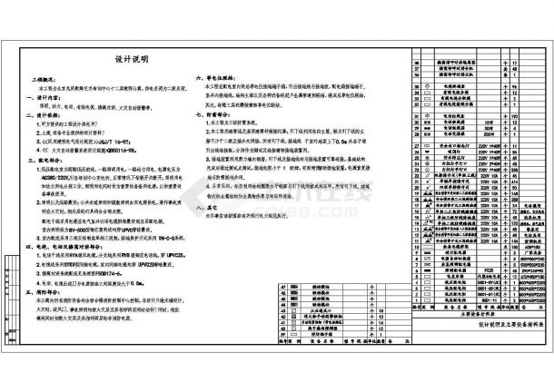 [北京]12层教师公寓强弱电施工图-图一
