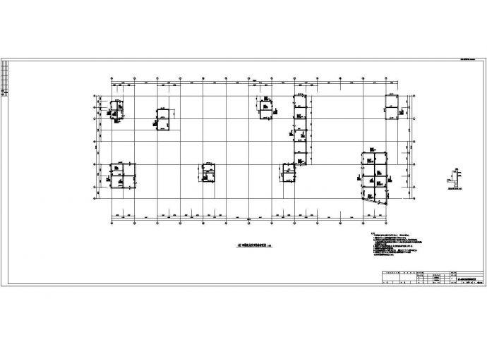 地上五层框架（含少量剪力墙）结构公寓楼结构施工图_图1