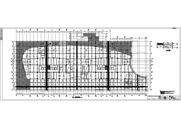 双栋地上27层剪力墙结构公寓楼结构施工图-图一