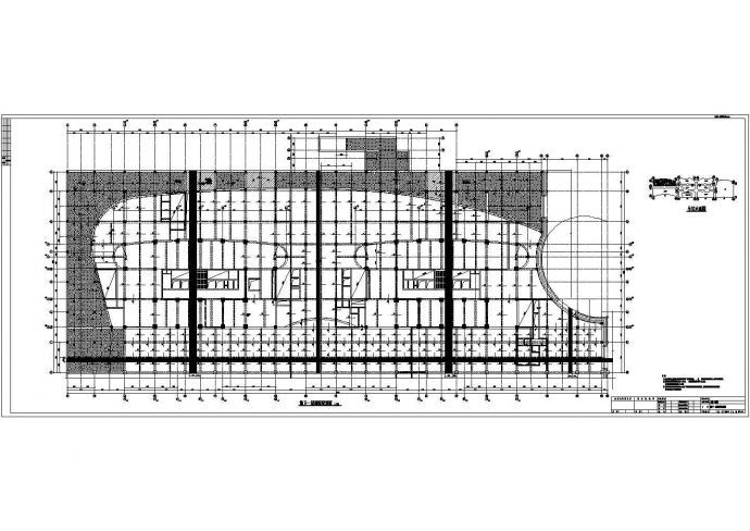 双栋地上27层剪力墙结构公寓楼结构施工图_图1