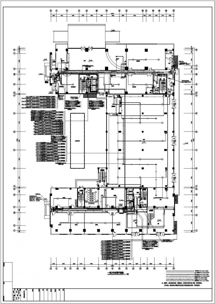 [浙江]某地上二十二层钢筋混凝土结构酒店电气图纸（含车库）_图1
