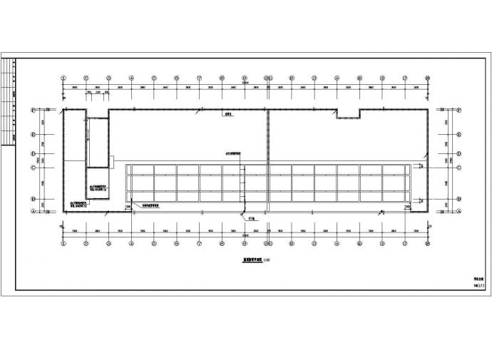 某六层框架结构学生公寓电气施工图纸（高22米）_图1