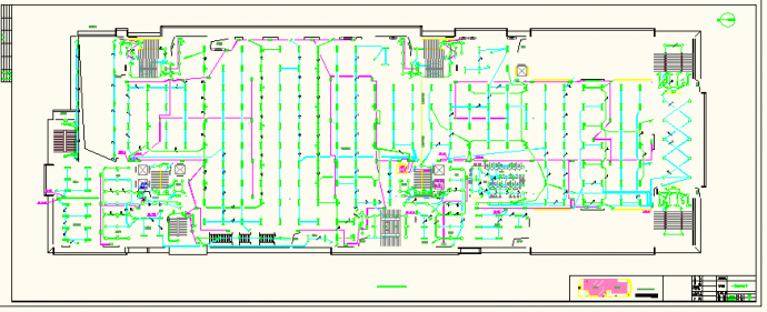 北京某44647㎡十五层学生公寓电气施工图纸_图1