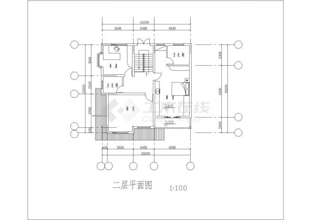 小型两层别墅建筑方案(首层仅90平米)-图二