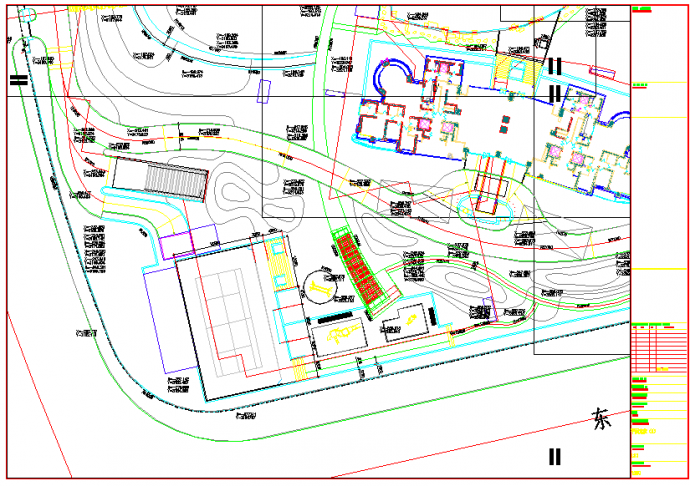 现代风格住宅小区景观工程全套施工图（共79张图）_图1