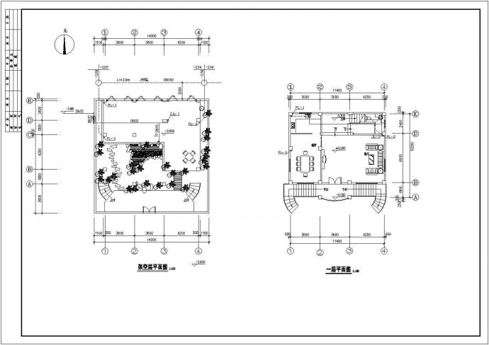 某地区四层中式别墅给排水设计施工图_图1