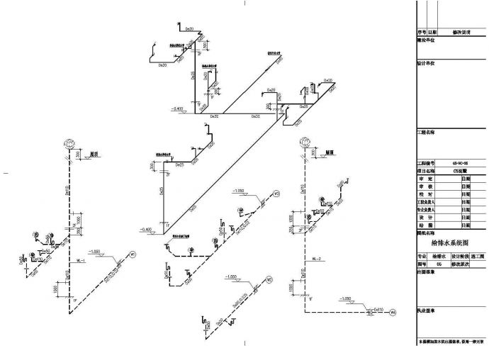 南昌某两层框架结构别墅结构水电全套施工图纸（高8米）_图1