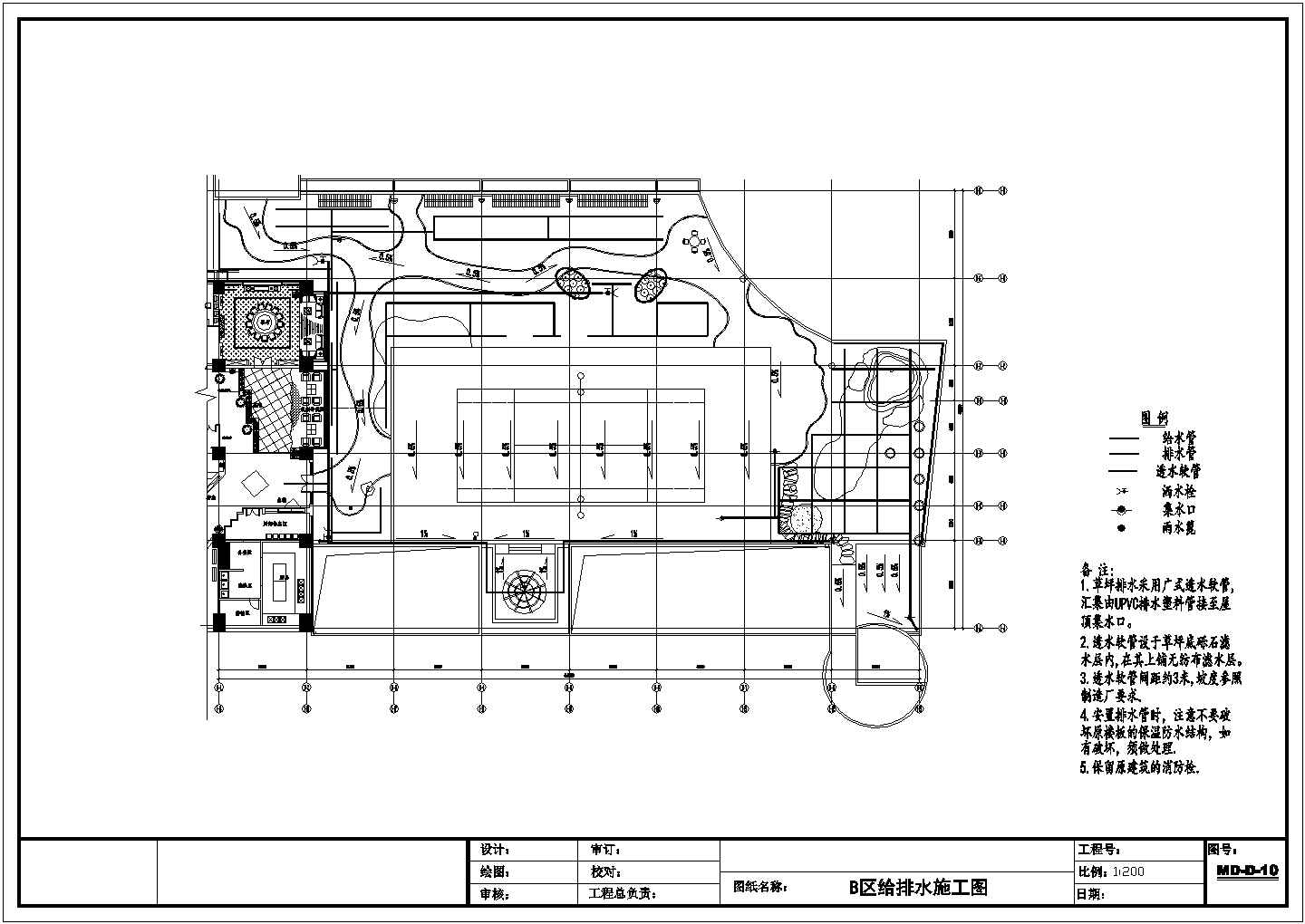 现代风格重庆大楼屋顶花园全套施工图（共41张图）