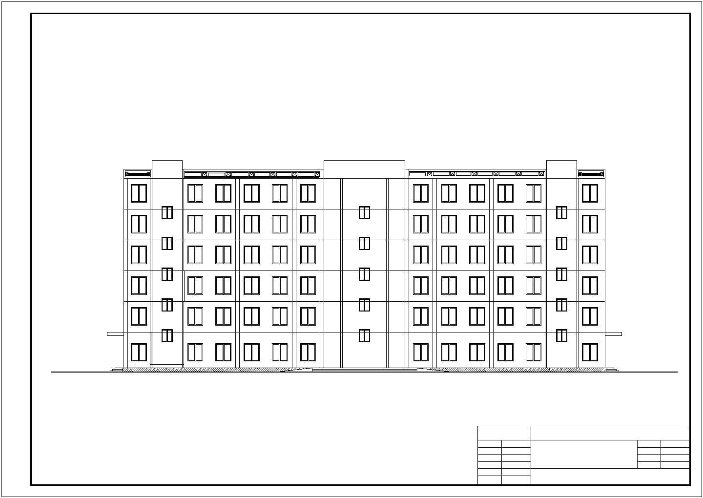 某6050㎡六层框架医院综合楼毕业设计(含计算书、建筑结构设计图)