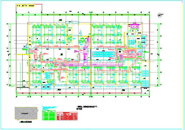 [成都]18172㎡五层购物商场中央空调系统设计施工图-图二