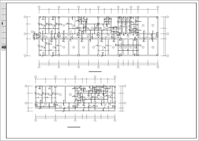 某房地产公司框架结构综合楼设计方案图_图1