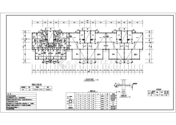 【濮阳】某六层砖混结构住宅结构设计施工图（条形基础）-图二