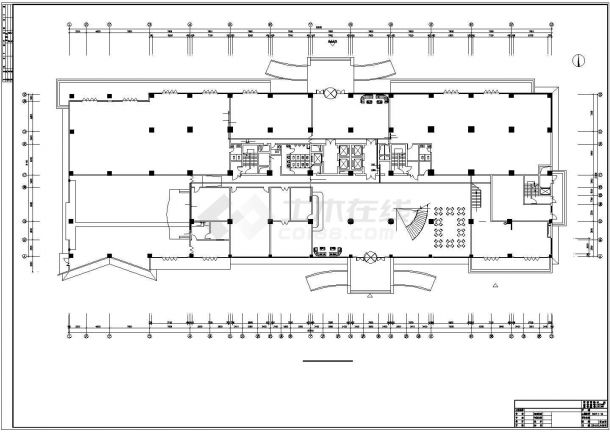 青岛某30552㎡国际商务大厦强电施工图-图二