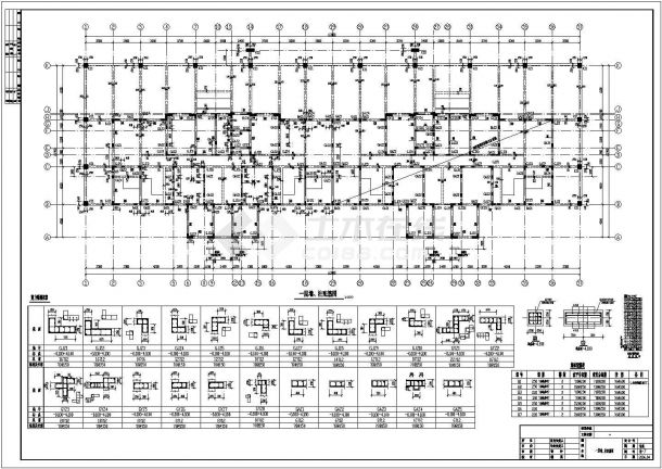 某十五层剪力墙结构住宅结构设计施工图纸-图二