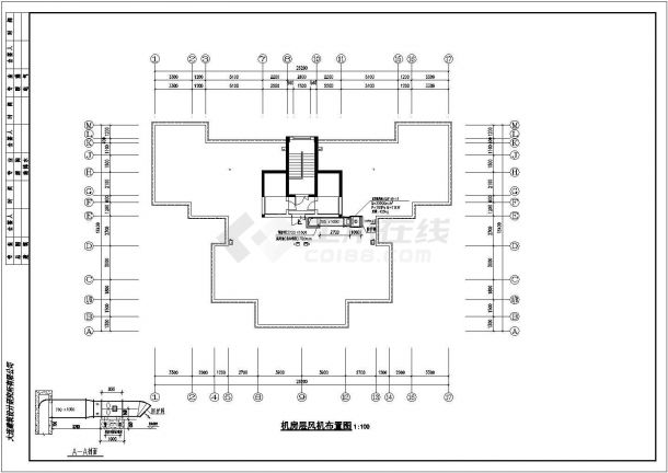 [辽宁]6322.36㎡十八层住宅楼采暖系统设计施工图-图一