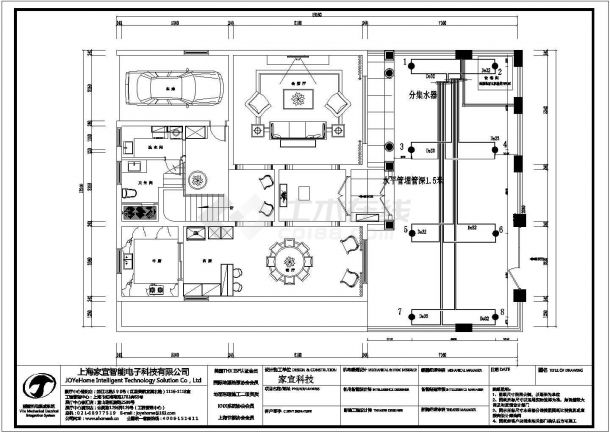 [上海]281㎡三层别墅地源热泵空调系统设计施工图-图二