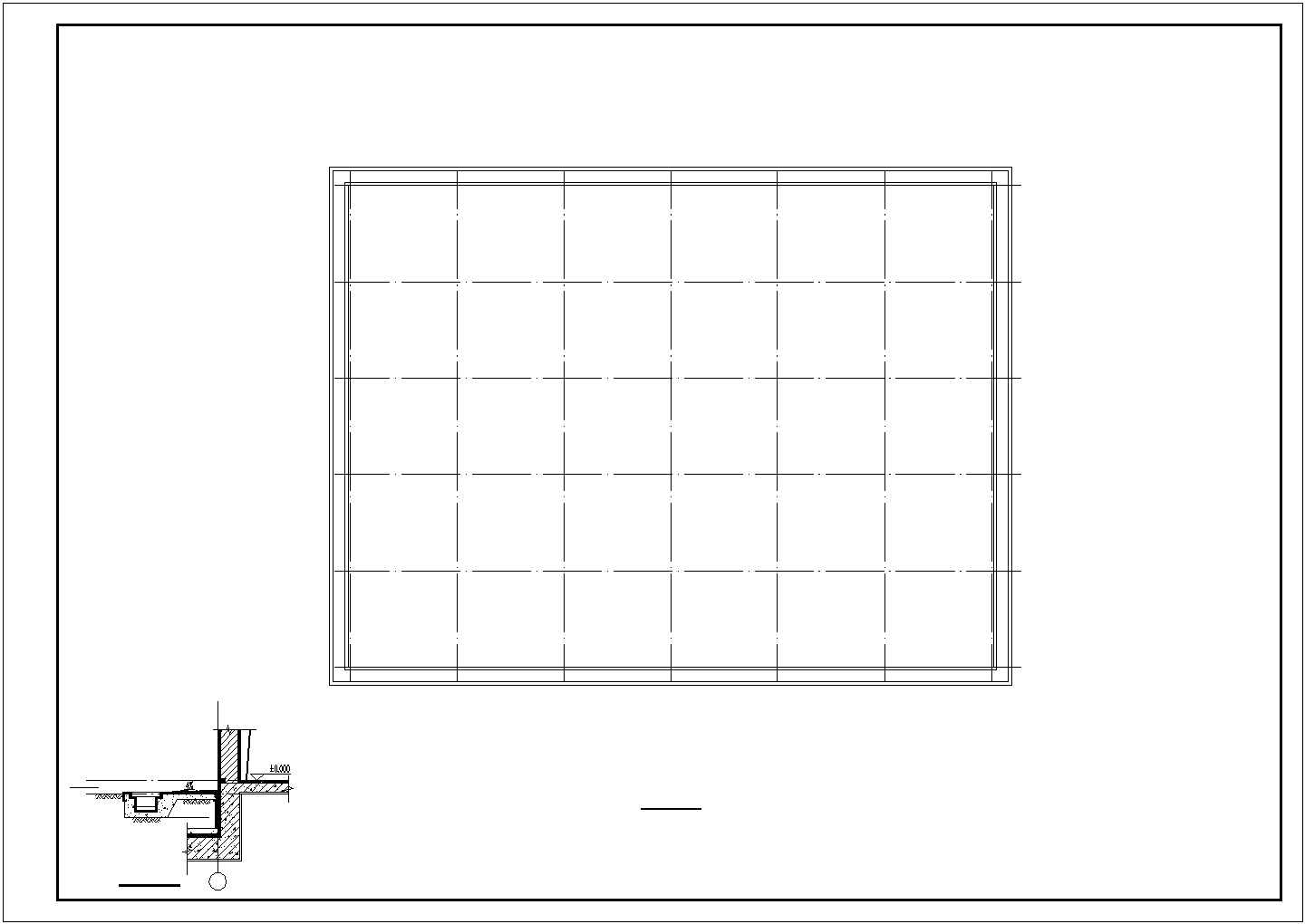 某33米跨门式钢架厂房结构设计施工图（独立基础）