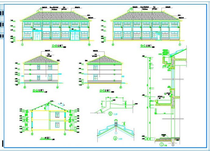 某小厂房建筑施工图（含设计说明）_图1