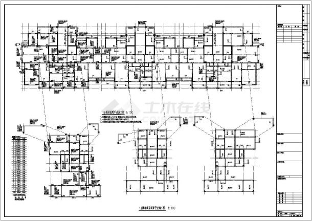 27层剪力墙结构住宅楼结构施工图-图一