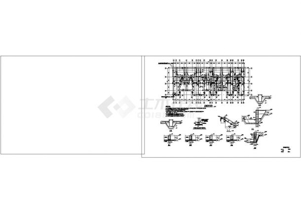【苏州】某三层木结构别墅结构设计施工图（筏形基础）-图二