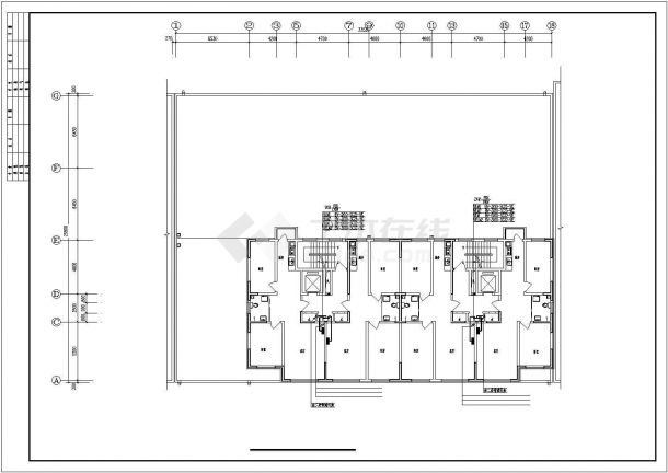 吉林某二十五层钢筋混凝土结构住宅小区电气施工图-图二