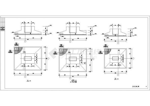 【沧州】某单层混凝土结构生产车间结构设计施工图纸-图二