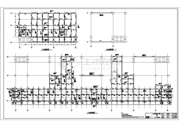 某火车站站房项目综合站房结构设计施工图-图一