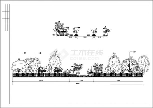 [广州]某主题公园景观设计施工图-图二