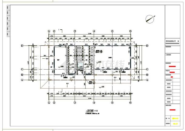 一层游乐园公厕及售票厅建筑结构施工图-图二