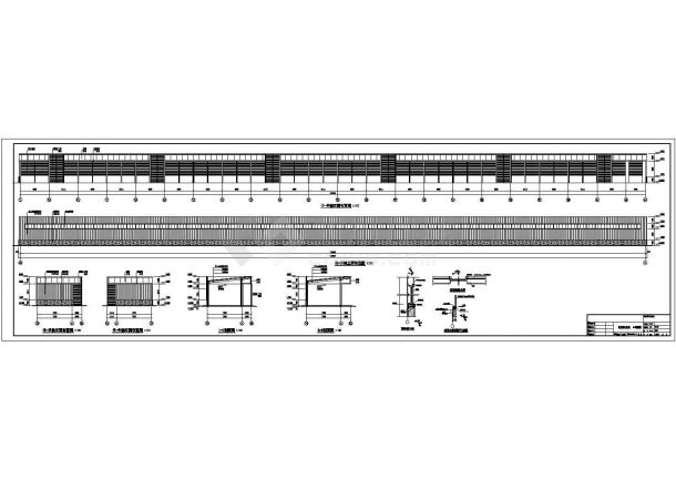 【四川】某1层轻钢结构商业店面结构施工图（独立基础、条形基础）-图二