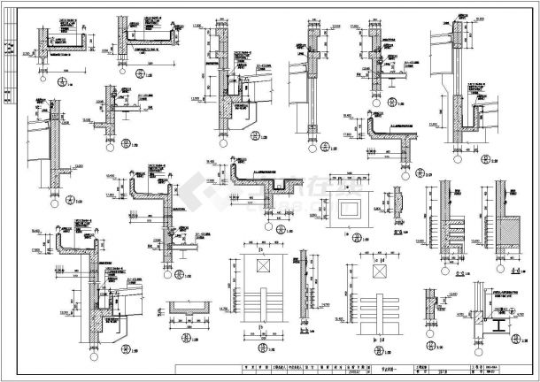 15000平方米三层工具厂1#、2#厂房建筑施工图-图二