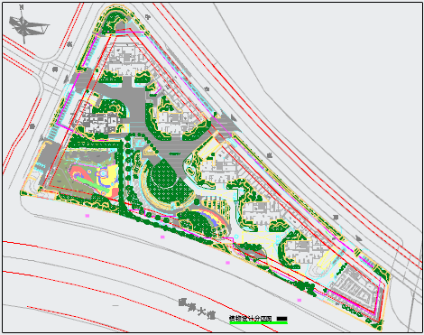某居住区绿化改造规划设计施工图（16张）-图一
