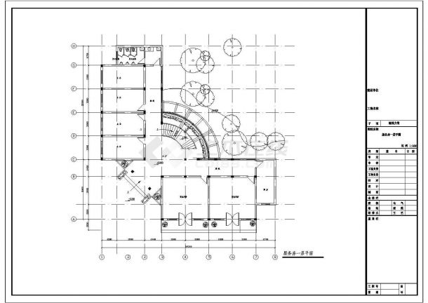 [浙江]城市综合广场景观设计施工图（知名设计院）-图一