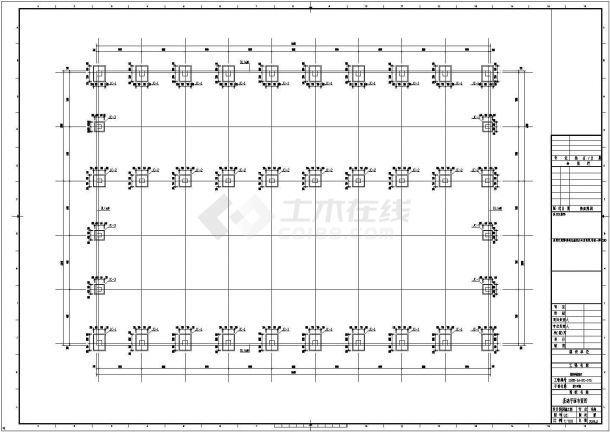 【四川】某建材公司烘干车间全套结构设计施工图纸-图二