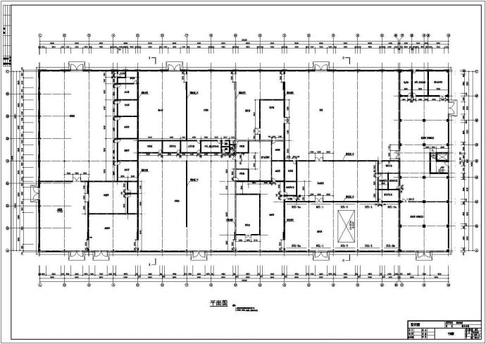 两个轻钢厂房建筑设计方案图（包含结构设计）_图1