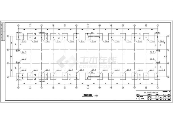 【石家庄】某钢架锅炉房全套结构设计施工图纸（7度抗震）-图二