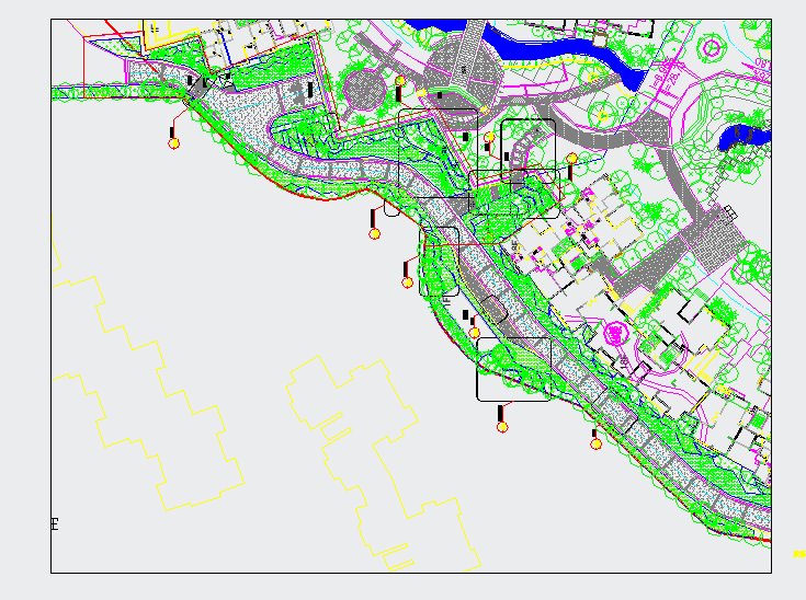 [长沙]住宅小区环境景观设计施工图