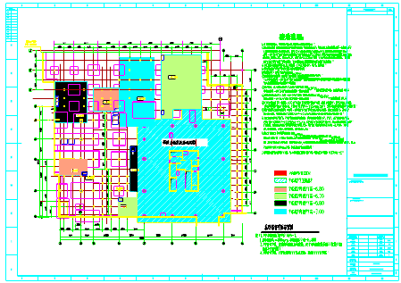 地上18层地下1层框筒结构五星级商务酒店结构设计施工图-图二